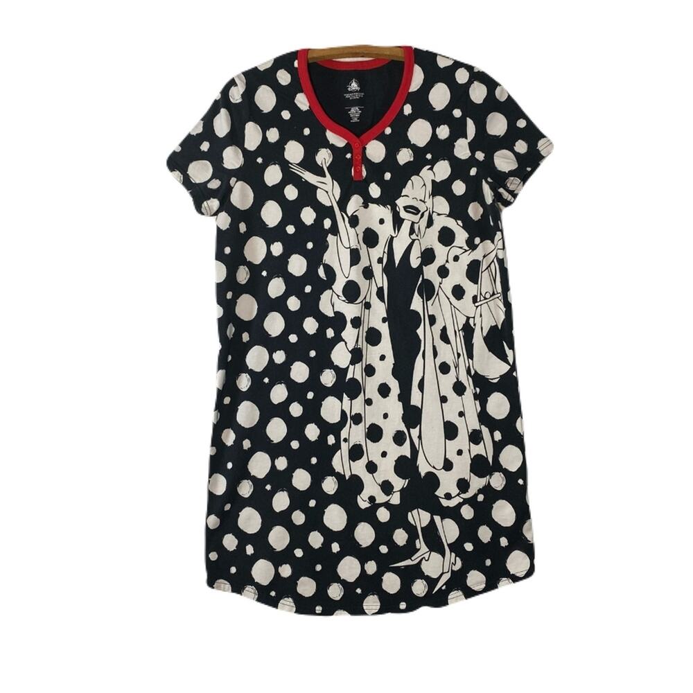 DISNEY “101 Dalmatians/ Minnie Mouse” Sleep Shirts (Bundle of 2) Womens Size M/L - Picture 3 of 12